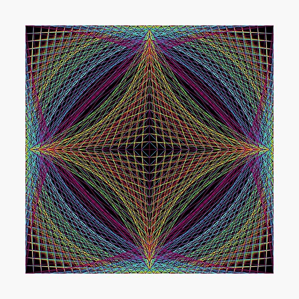 Item preview, Rectangular Pattern #4 Morph C [13396-PBCGYR-BB] designed and sold by LottMultimedia.