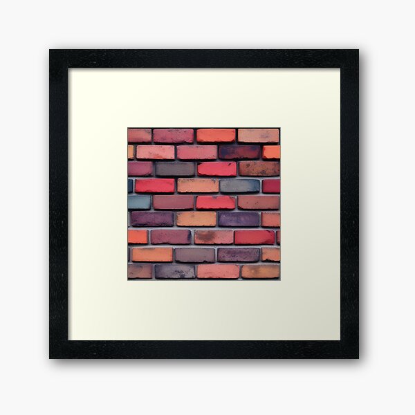 Item preview, Colourful brick designed and sold by aipaint.