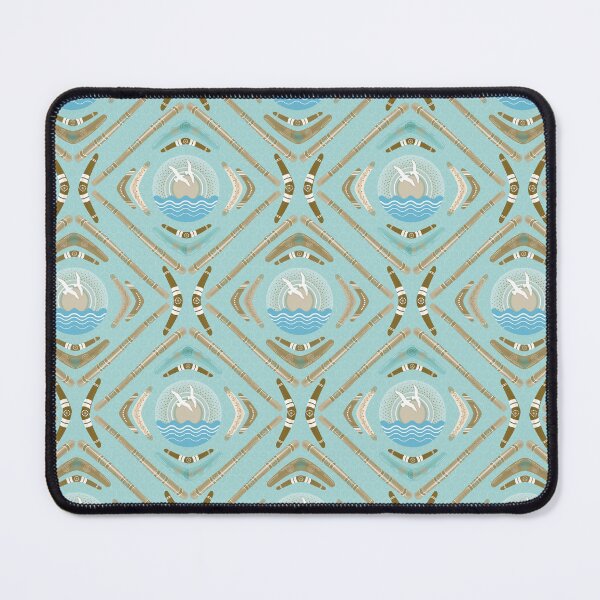 Item preview, Australia day- Boomerangs and Didgeridoos [Blue Seas] designed and sold by Carina Parry Studios.