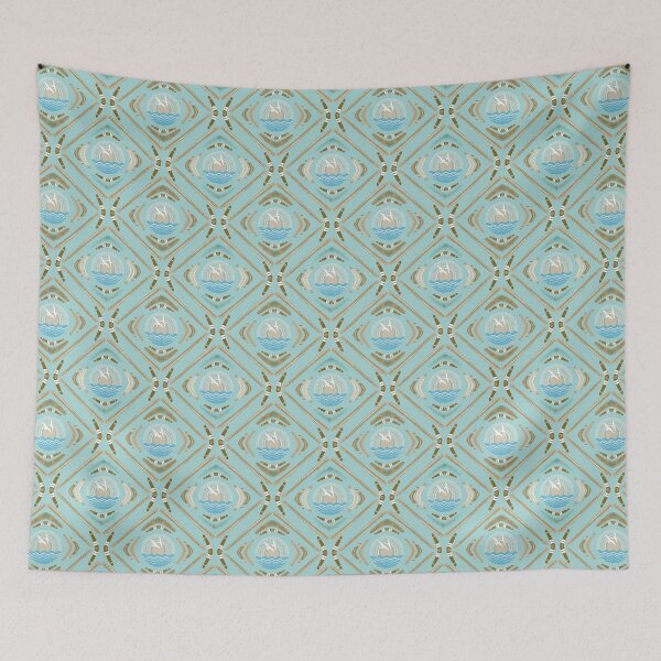 Item preview, Australia day- Boomerangs and Didgeridoos [Blue Seas] designed and sold by Carina Parry Studios.