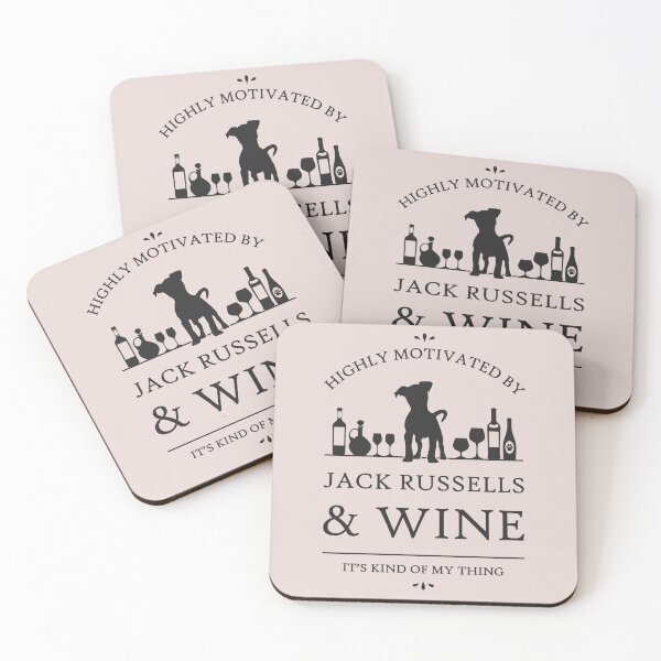 Item preview, Highly Motivated by Jack Russells and Wine designed and sold by RycoTokyo81.