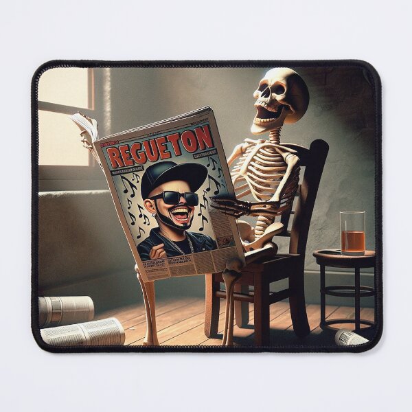 Item preview, Skeleton Satire on Music designed and sold by inkArtistryfine.