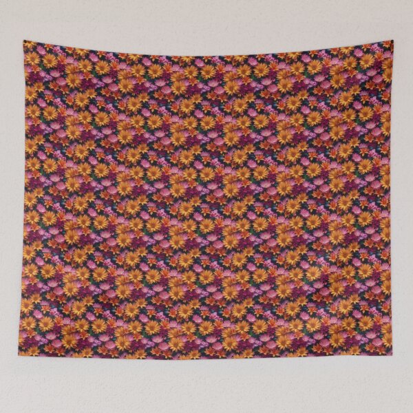 Item preview, Glow floral pattern designed and sold by Fundigitalart.