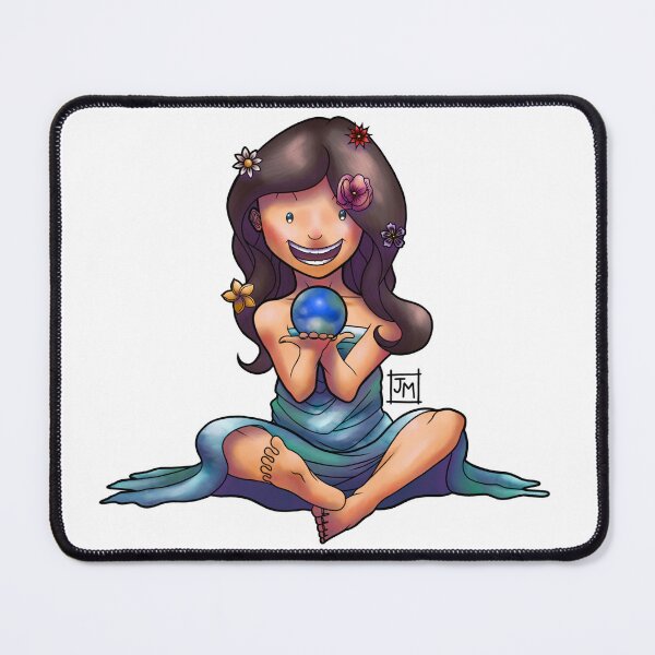 Item preview, Gaia Mother Earth - Cartoon Art designed and sold by Fae Visions Boutique.