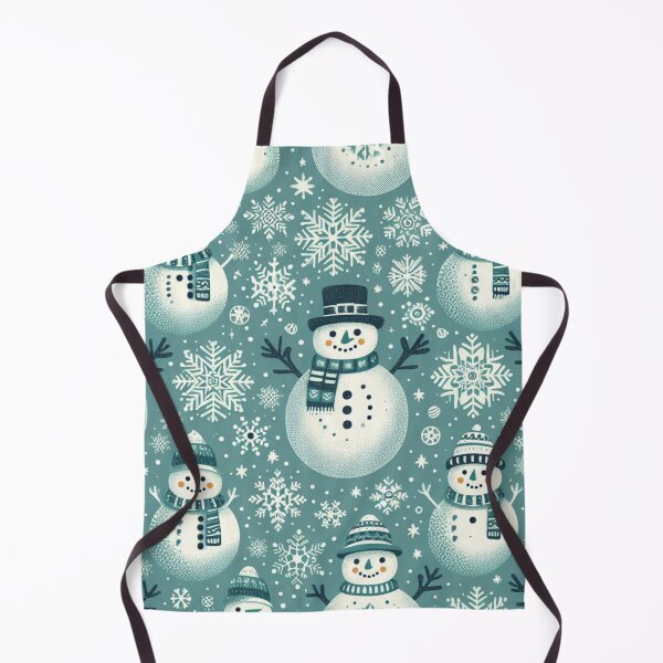 Item preview, Blue SnowMan Pattern designed and sold by LyssasMindArt.