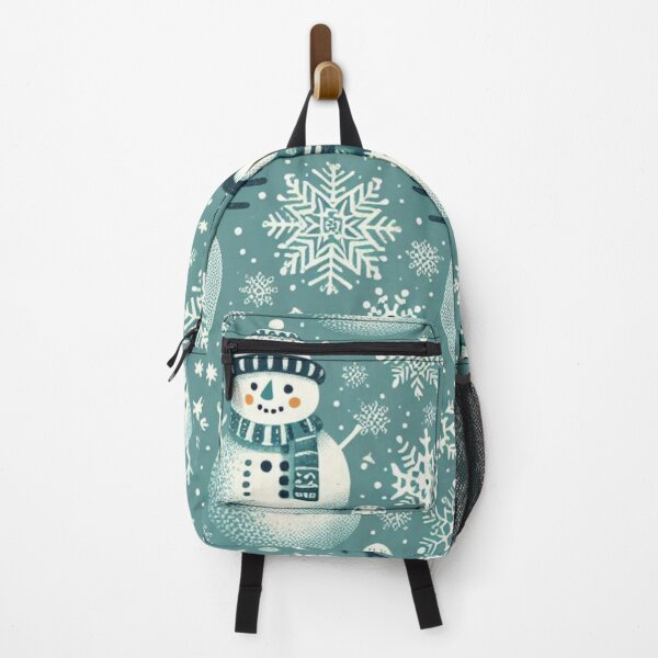 Item preview, Blue SnowMan Pattern designed and sold by LyssasMindArt.