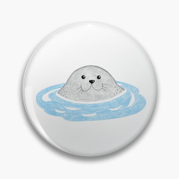 Item preview, Happy Little Seal Saying Hello designed and sold by raedoes.