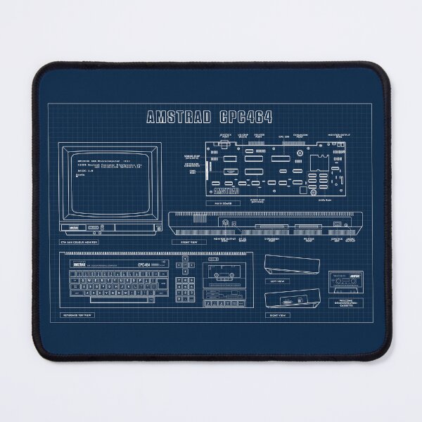Item preview, Amstrad CPC 464 (Navy Blueprint) designed and sold by BGALAXY.