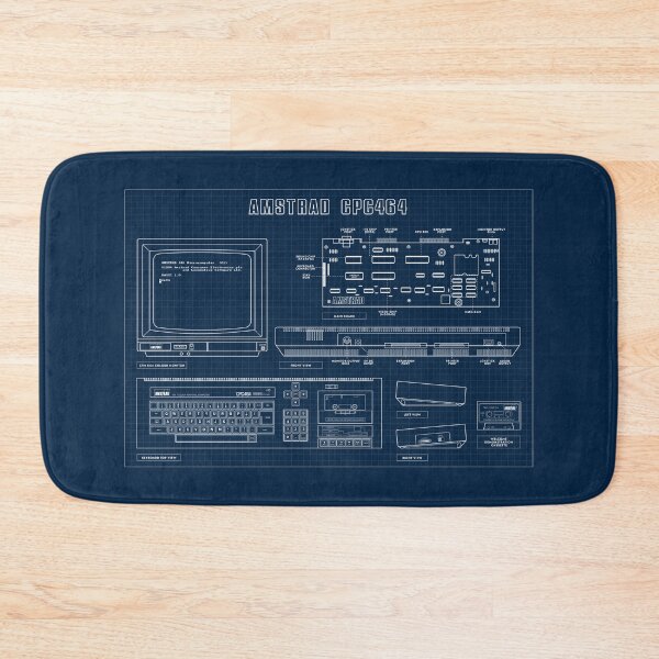 Item preview, Amstrad CPC 464 (Navy Blueprint) designed and sold by BGALAXY.