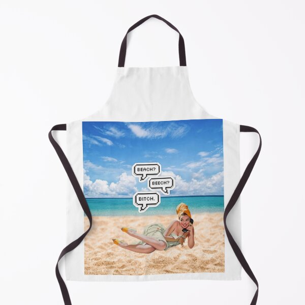 Item preview, retro beach girl designed and sold by Almendra21.