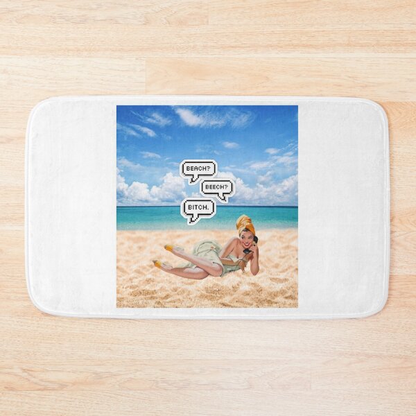 Item preview, retro beach girl designed and sold by Almendra21.