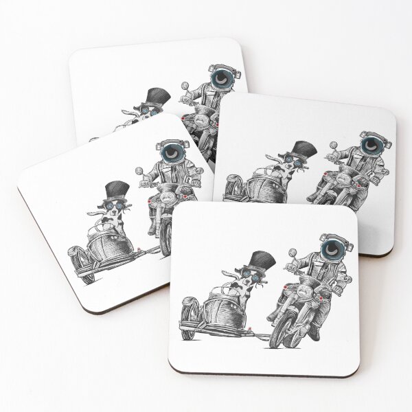 Item preview, Moondoggy Motorcycle Sidecar K-9 Astronaut designed and sold by oz10.