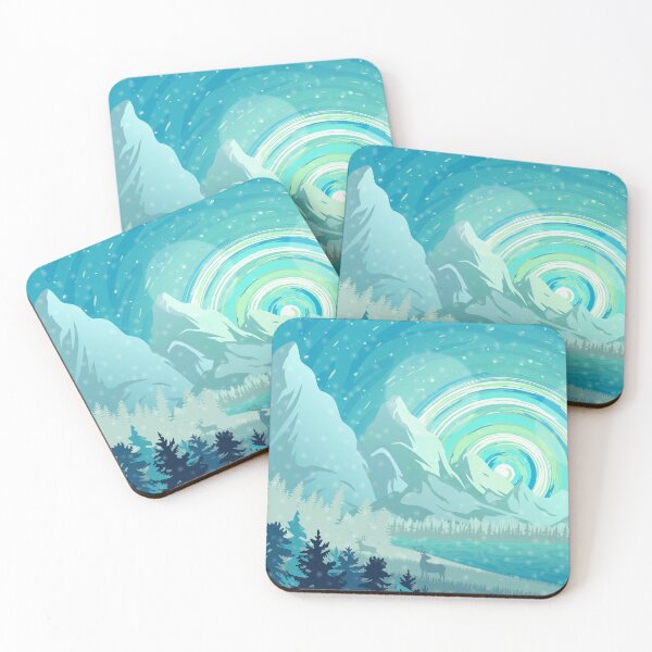 Item preview, Winter snowy landscape designed and sold by Art-Ilustration.