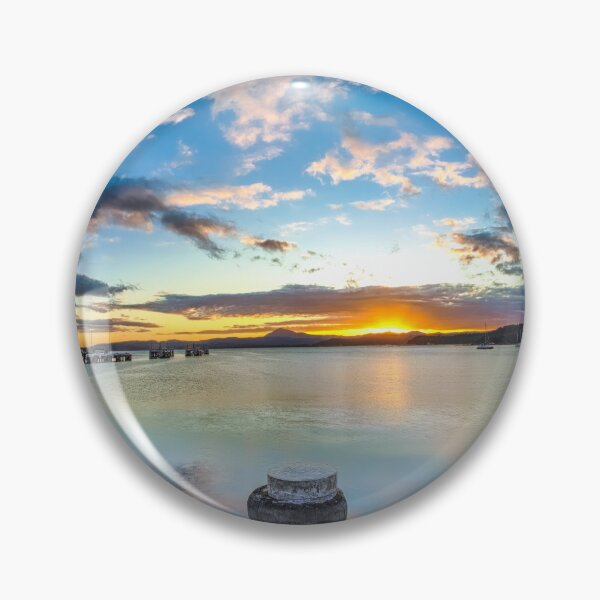 Item preview, Eden, NSW. Wharf at Sunset designed and sold by rezenable.