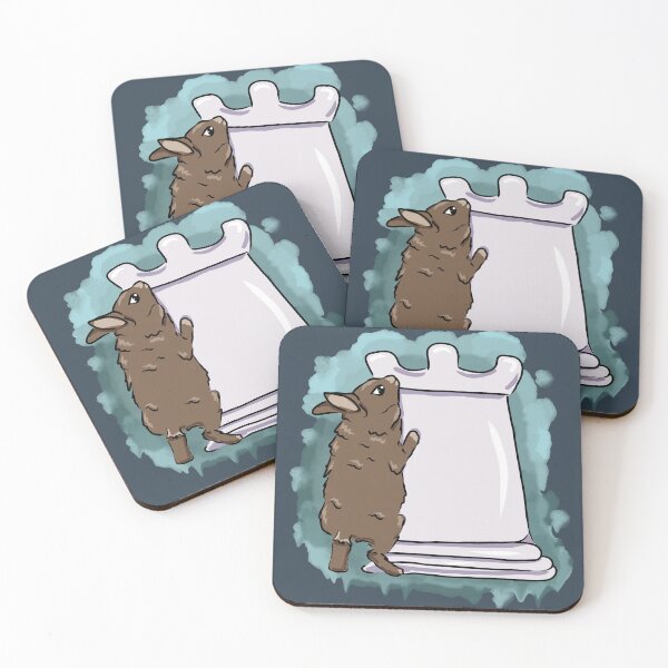 Item preview, Bunny chess player designed and sold by Antiope33.