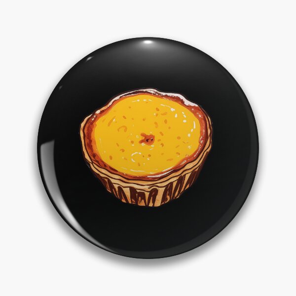 Item preview, Pastel de Nata. Portuguese food. designed and sold by DayummnDesigns.