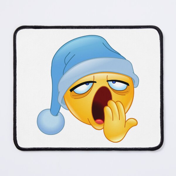 Item preview, Sleepy Yawning Emoticon designed and sold by Yael Weiss.