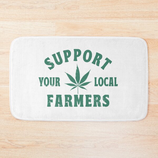 Item preview, Support Your Local Farmers Marijuana Leaf designed and sold by TonySpencer.