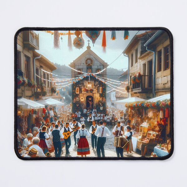 Item preview, "Festive Spirit: A Traditional European Village Celebration" designed and sold by APARTAI EU.