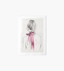 Pink Bow Art Board