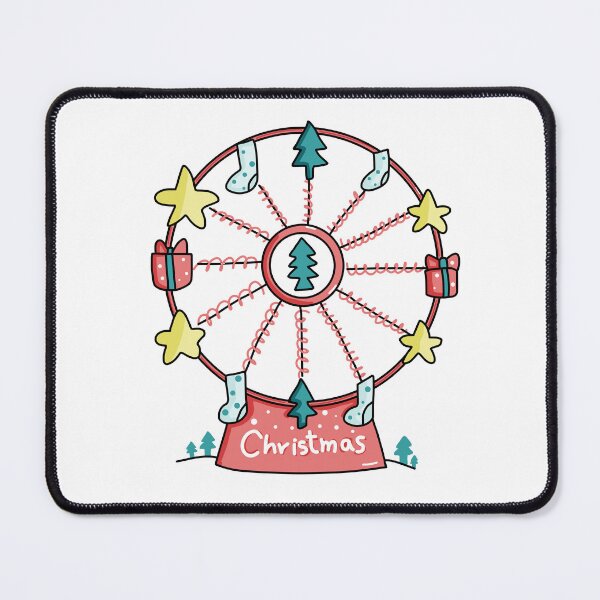 Item preview, Cute Ferris Wheel Christmas Decoration designed and sold by littleflabby.