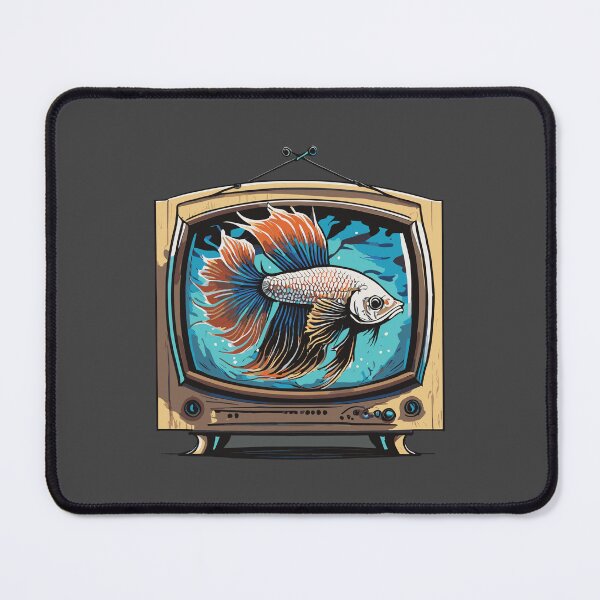 Item preview, Betta Fish in TV designed and sold by Corner-Distro.
