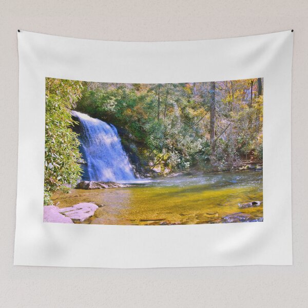 Item preview, Silver Run Falls NC In Autumn designed and sold by LisaWootenPhoto.