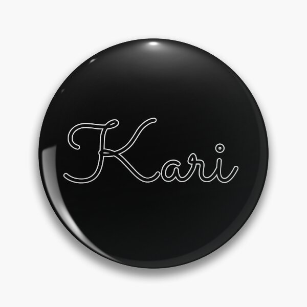 Item preview, Writing Kari Name Label (Black) designed and sold by NormadWorld.