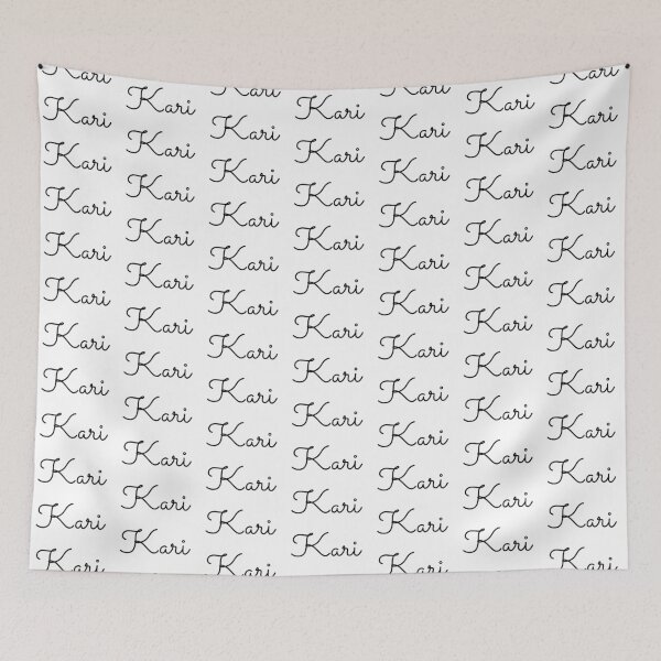 Item preview, Writing Kari Name Label  designed and sold by NormadWorld.
