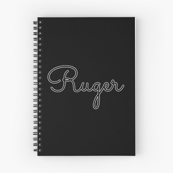 Item preview, Writing Ruger Name Label (Black) designed and sold by NormadWorld.