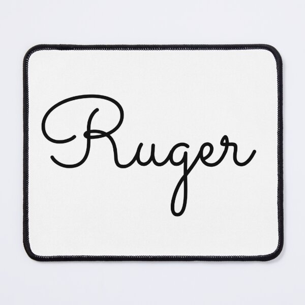 Item preview, Writing Ruger Name Label designed and sold by NormadWorld.