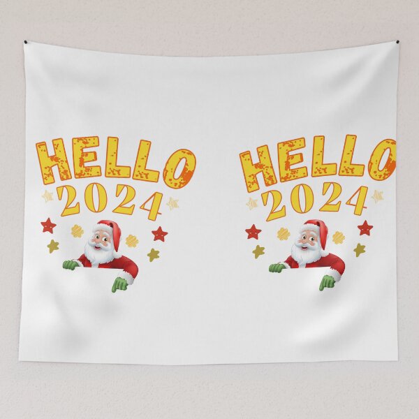 Item preview, hello 2024 designed and sold by Cuteanimecorner.