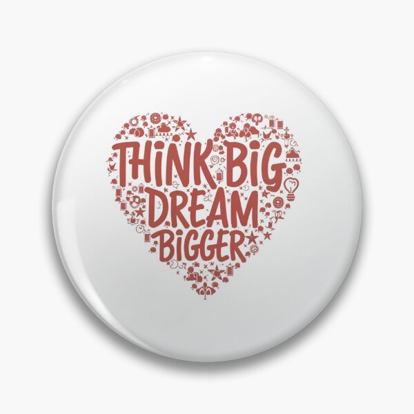 Item preview, Think Big Dream Bigger designed and sold by ThaiArtShop.