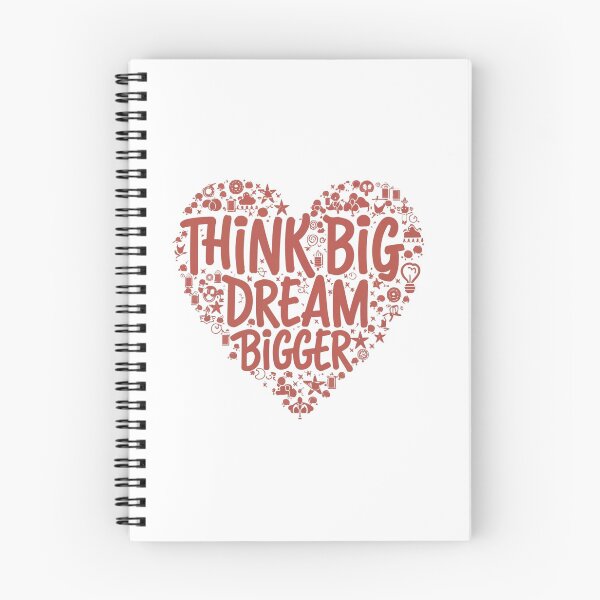 Item preview, Think Big Dream Bigger designed and sold by ThaiArtShop.