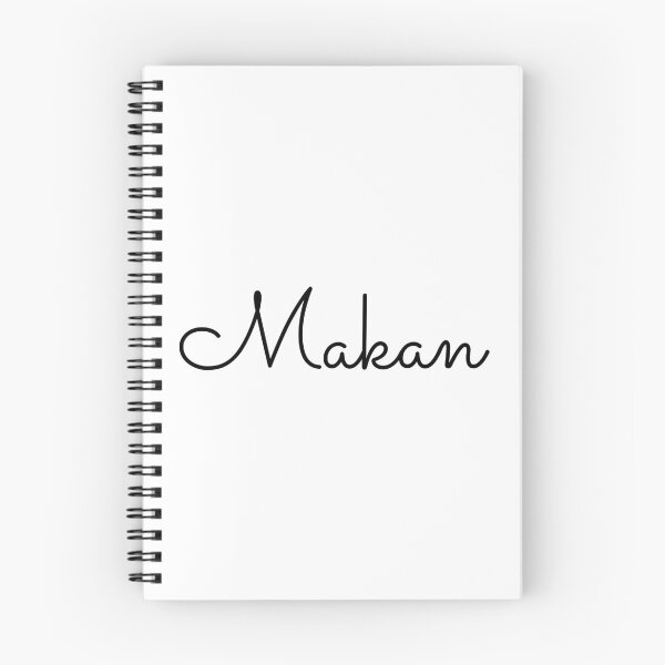 Item preview, Writing Makan Name Label designed and sold by NormadWorld.