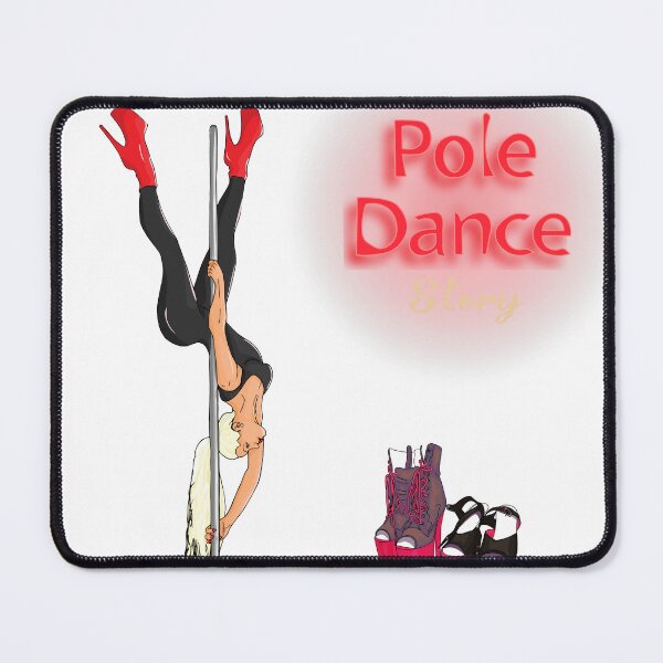 Item preview, Sports girl on a pylon. Pole dancing. stripper, pole dance. Clothes, clubs, Poledance studios designed and sold by Anastasiia Yurevych.