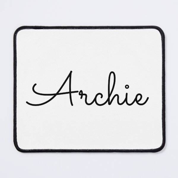 Item preview, Writing Archie Name Label designed and sold by NormadWorld.