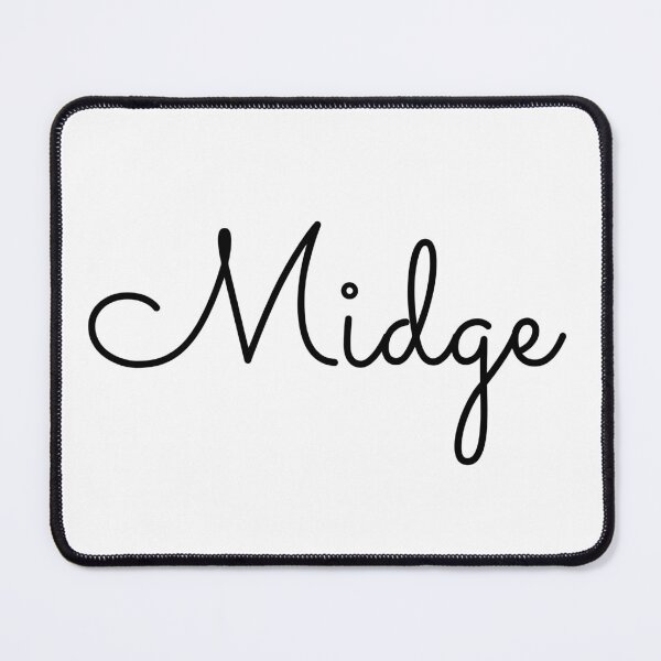 Item preview, Writing Midge Name Label designed and sold by NormadWorld.