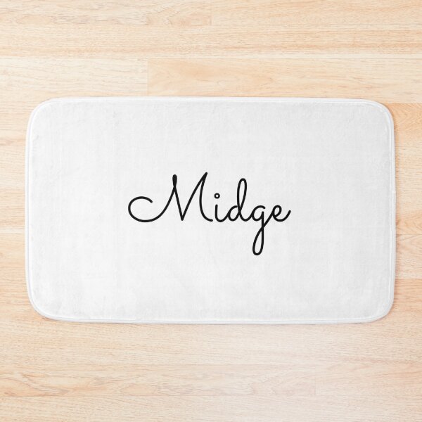Item preview, Writing Midge Name Label designed and sold by NormadWorld.
