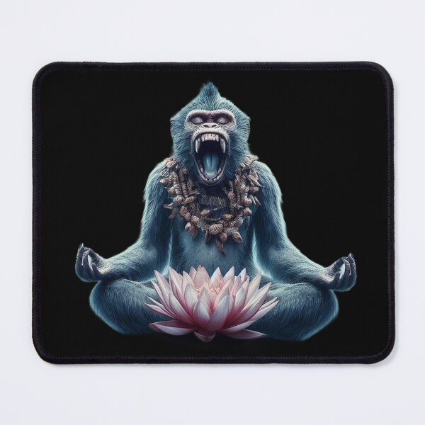 Item preview, meditating monkey designed and sold by Animalia-.