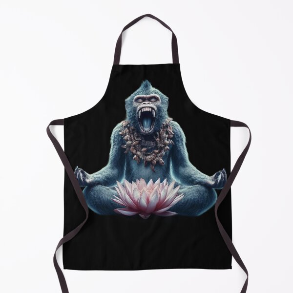 Item preview, meditating monkey designed and sold by Animalia-.