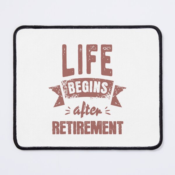 Item preview, Life Begins After Retirement Funny Retirement designed and sold by NosandEdgy.