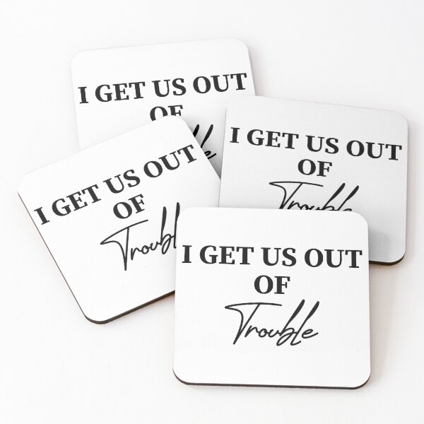 Item preview, I Get Us Out Of Trouble Funny Matching Best Friend designed and sold by LounisArt.
