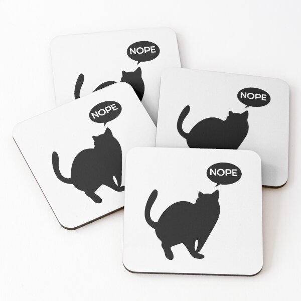 Item preview, Cat says No and Nope designed and sold by JoeStylistic.