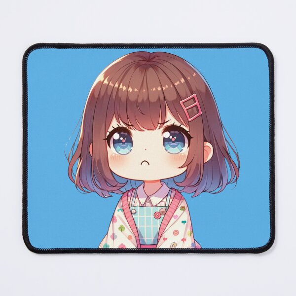 Item preview, Chibi Pout - Cute Chibi Whimsical Pouty Rebel Series designed and sold by ChibiMood.