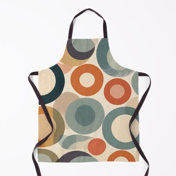 Item preview, Mid Century Modern Geometric Circles designed and sold by Prints and Lifestyle.