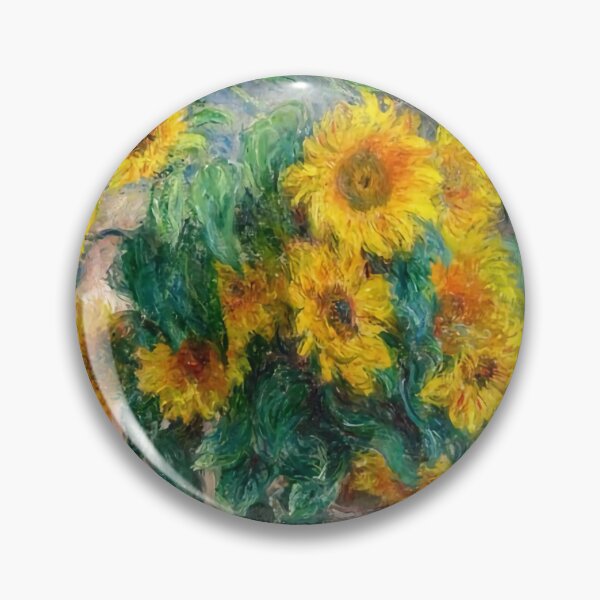 Item preview, Sunflowers in a vase, impressionist, painting designed and sold by clon-dot-net.