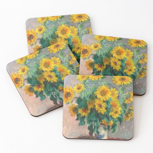Item preview, Sunflowers in a vase, impressionist, painting designed and sold by clon-dot-net.