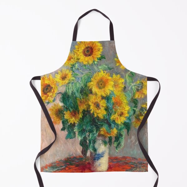 Item preview, Sunflowers in a vase, impressionist, painting designed and sold by clon-dot-net.