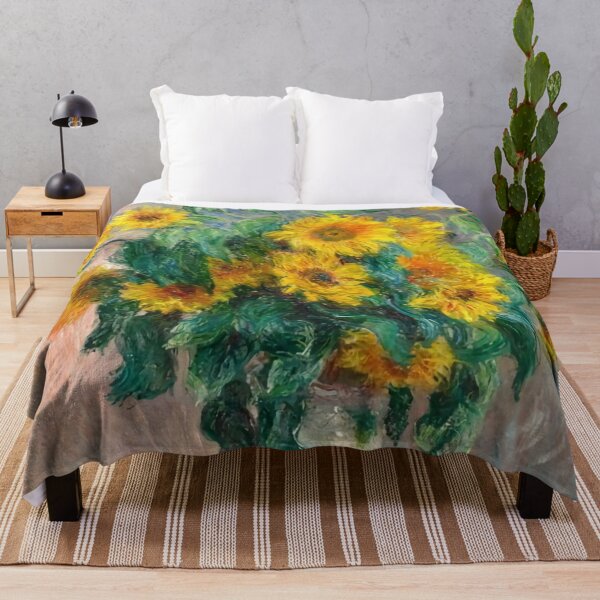 Item preview, Sunflowers in a vase, impressionist, painting designed and sold by clon-dot-net.